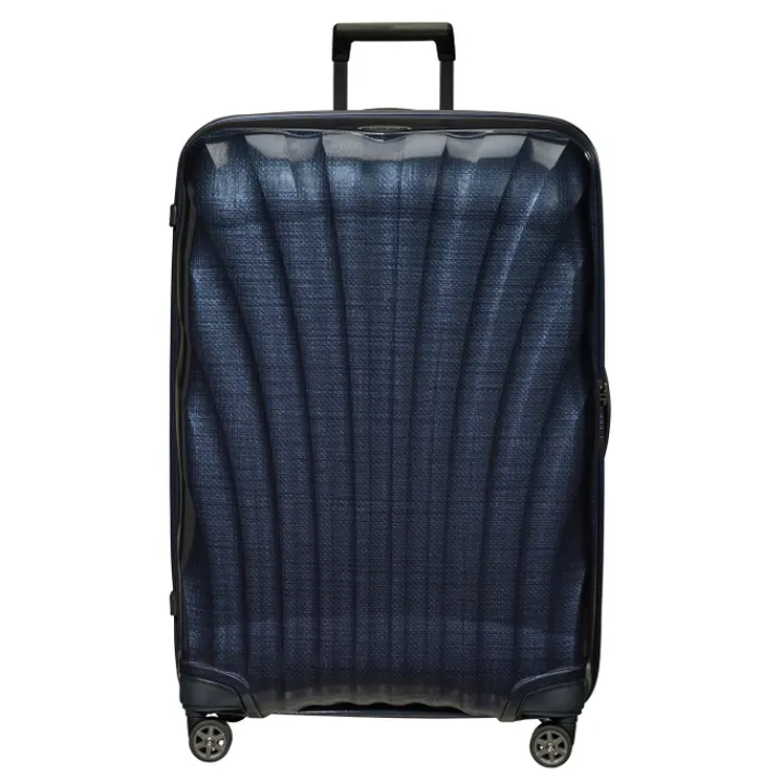 Reistrolleys|Reiskoffers>Samsonite C-Lite Spinner 81 midnight blue
