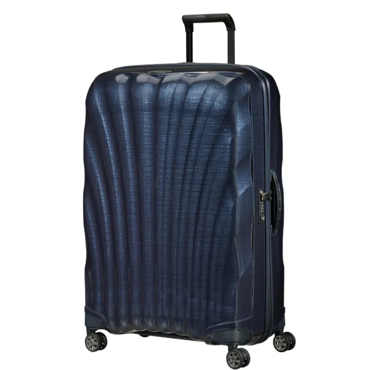 Reistrolleys|Reiskoffers>Samsonite C-Lite Spinner 81 midnight blue