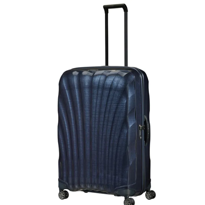 Reistrolleys|Reiskoffers>Samsonite C-Lite Spinner 81 midnight blue