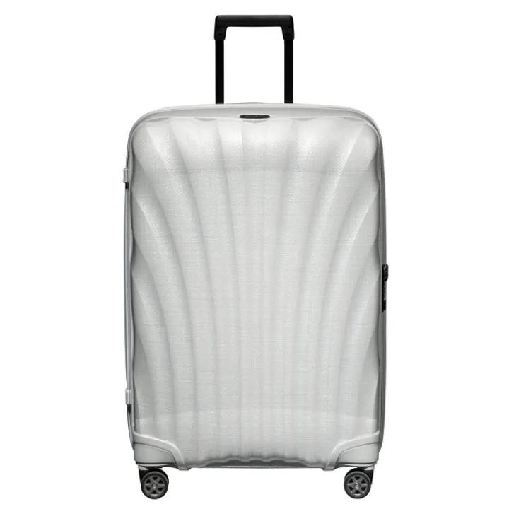 Reistrolleys|Lichtgewicht Koffers>Samsonite C-Lite Spinner 75 off white