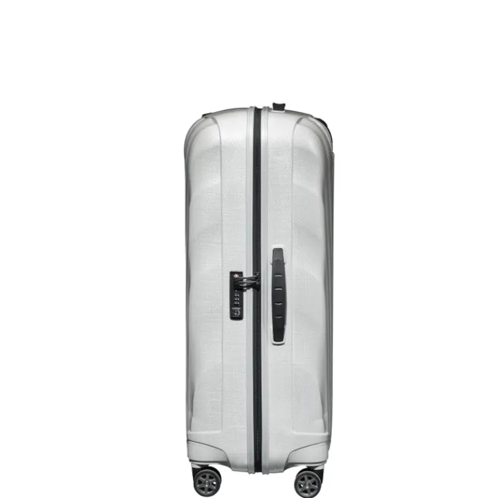 Reistrolleys|Lichtgewicht Koffers>Samsonite C-Lite Spinner 75 off white