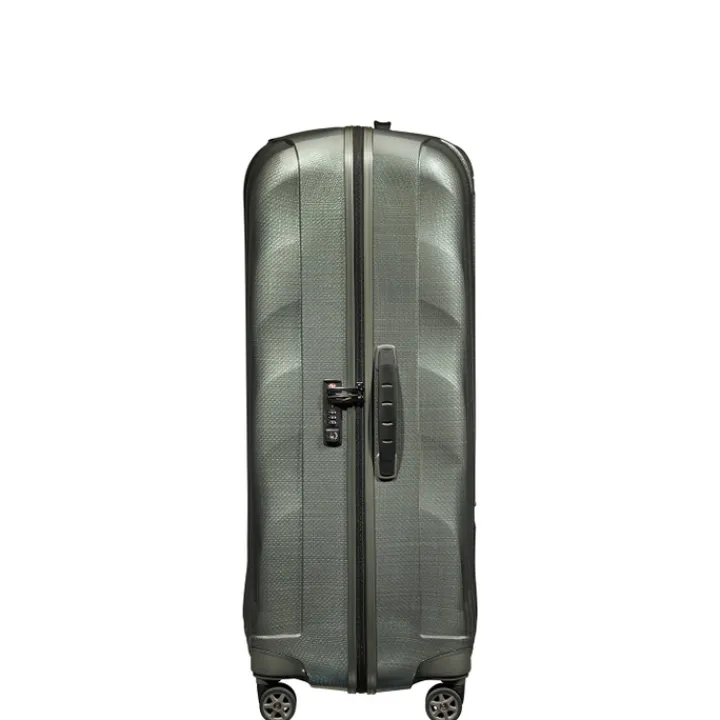 Reistrolleys|Reiskoffers>Samsonite C-Lite Spinner 86 metallic green
