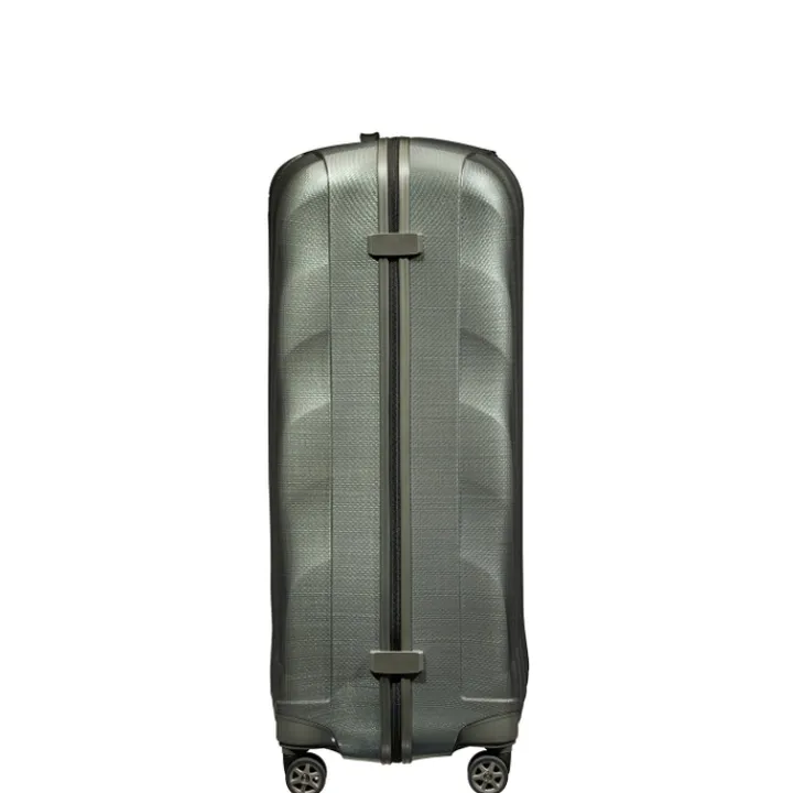 Reistrolleys|Reiskoffers>Samsonite C-Lite Spinner 86 metallic green