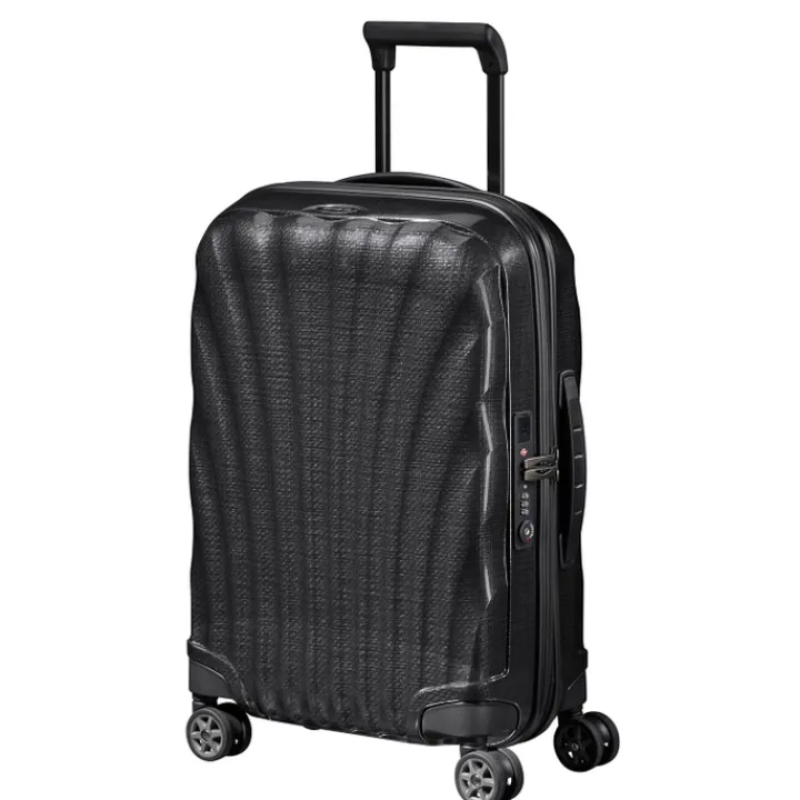 Transavia Trolleys|Ryanair Trolleys>Samsonite C-Lite Spinner 55 Exp black