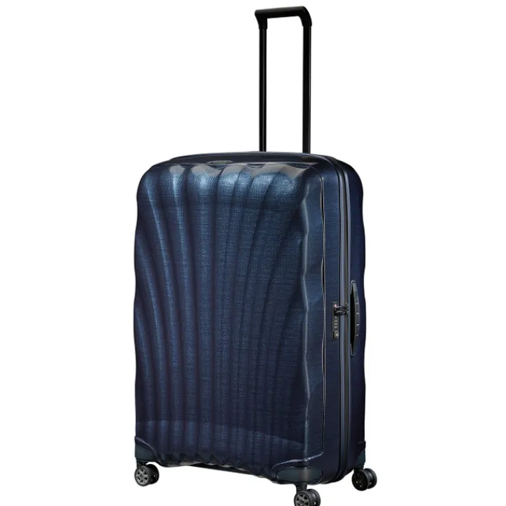 Reistrolleys|Reiskoffers>Samsonite C-Lite Spinner 86 midnight blue