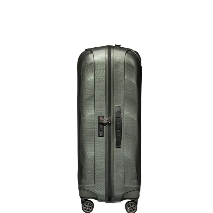 Reistrolleys|Reiskoffers>Samsonite C-Lite Spinner 75 metallic green
