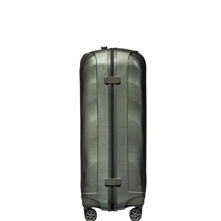 Reistrolleys|Reiskoffers>Samsonite C-Lite Spinner 75 metallic green