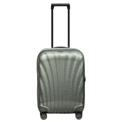 Transavia Trolleys|Ryanair Trolleys>Samsonite C-Lite Spinner 55 Exp metallic green