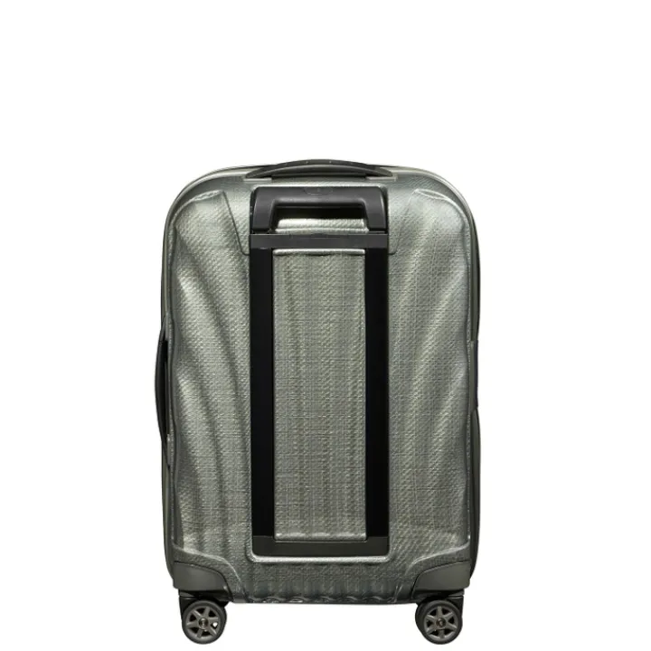 Transavia Trolleys|Ryanair Trolleys>Samsonite C-Lite Spinner 55 Exp metallic green