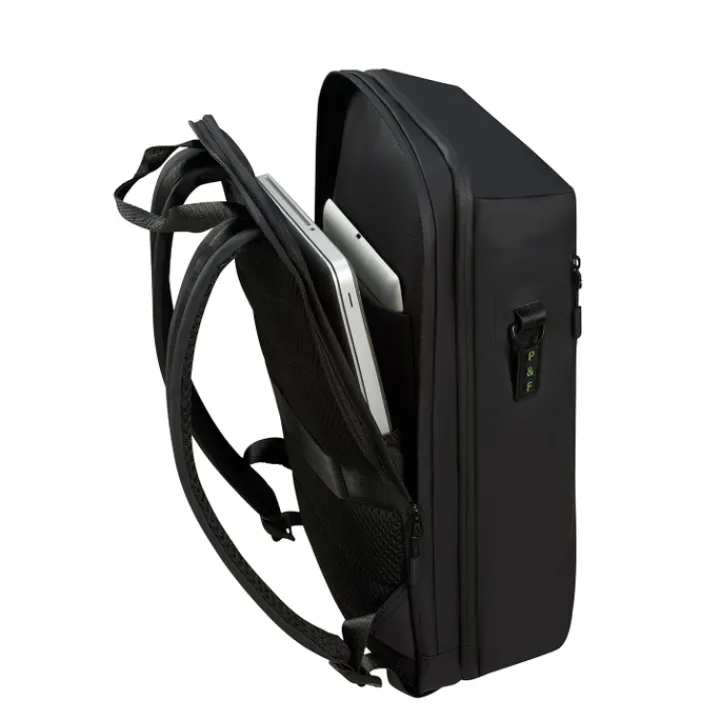Kleine Rugzakken|Heren Rugzakken>Samsonite Coatify Biz Backpack 15.6" black