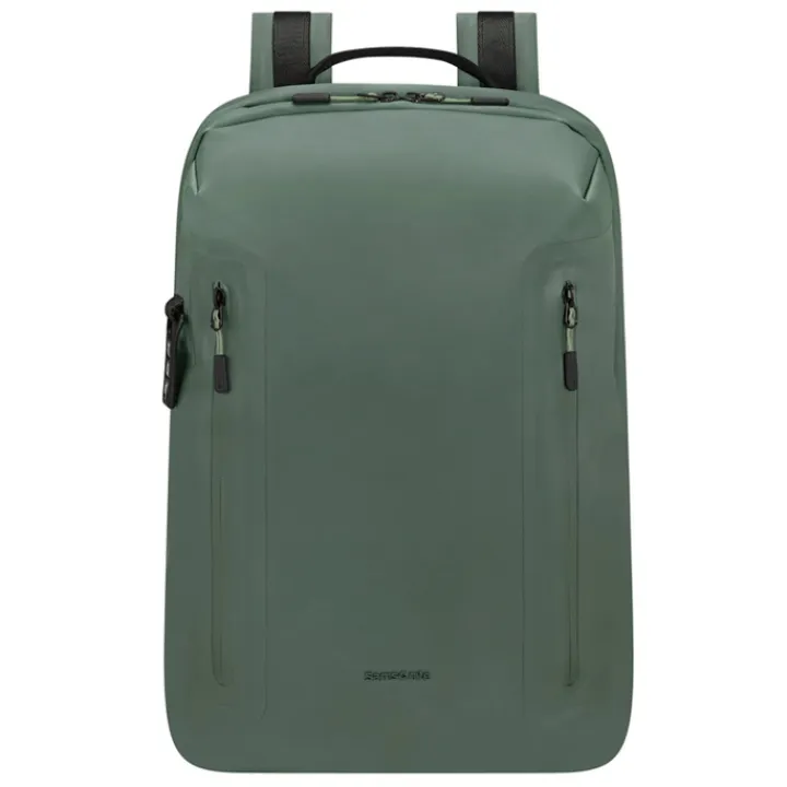 Kleine Rugzakken|Heren Rugzakken>Samsonite Coatify Biz Backpack 15.6" green