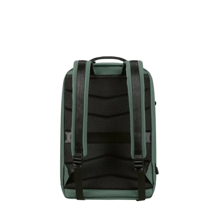Kleine Rugzakken|Heren Rugzakken>Samsonite Coatify Biz Backpack 15.6" green
