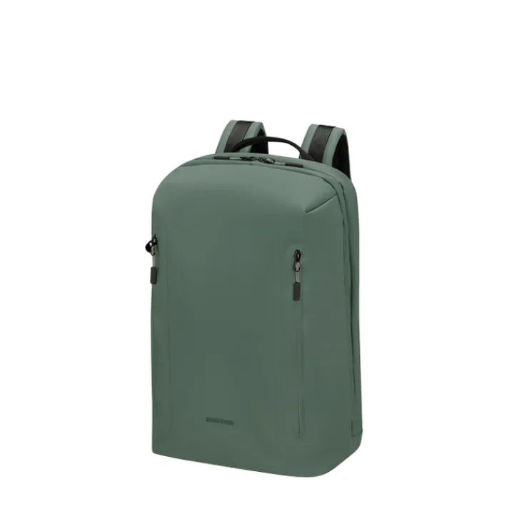 Kleine Rugzakken|Heren Rugzakken>Samsonite Coatify Biz Backpack 15.6" green