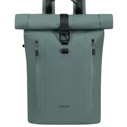 Heren Rugzakken|Dames Rugzakken>Samsonite Coatify Biz Rolltop Backpack 15.6" green