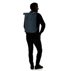 Heren Rugzakken|Dames Rugzakken>Samsonite Coatify Biz Rolltop Backpack 15.6" blue