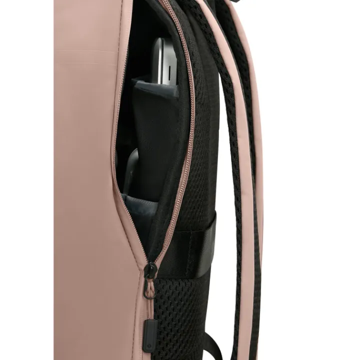 Kleine Rugzakken|Heren Rugzakken>Samsonite Coatify Biz Rolltop Backpack 14.1" rose