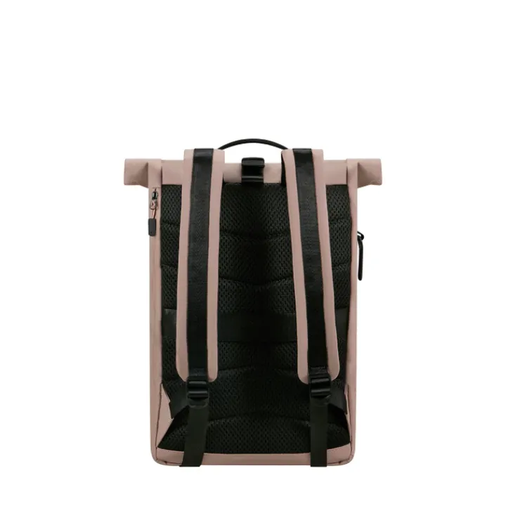 Kleine Rugzakken|Heren Rugzakken>Samsonite Coatify Biz Rolltop Backpack 14.1" rose