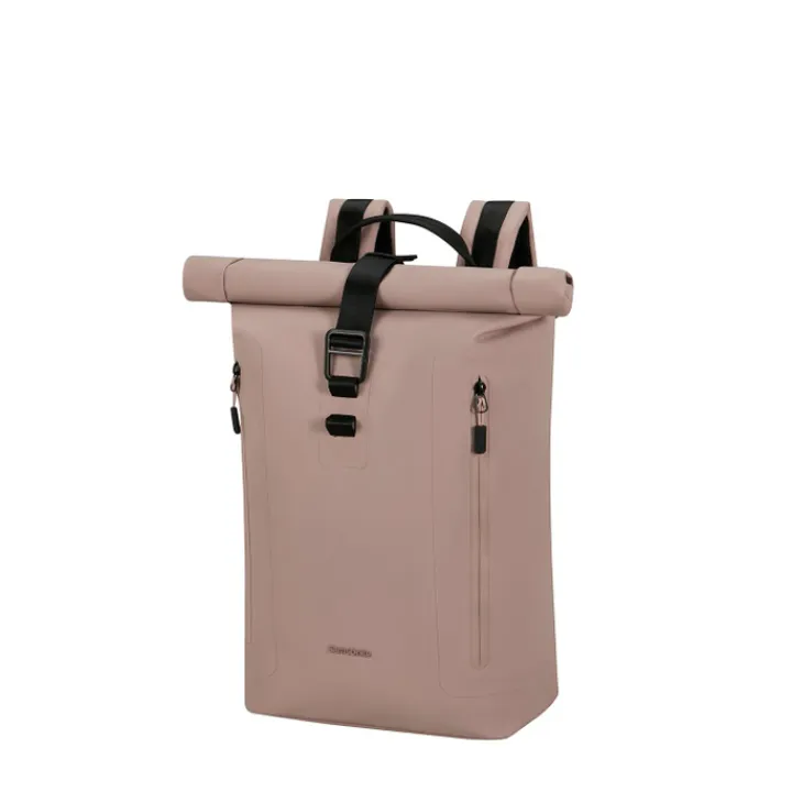 Kleine Rugzakken|Heren Rugzakken>Samsonite Coatify Biz Rolltop Backpack 14.1" rose