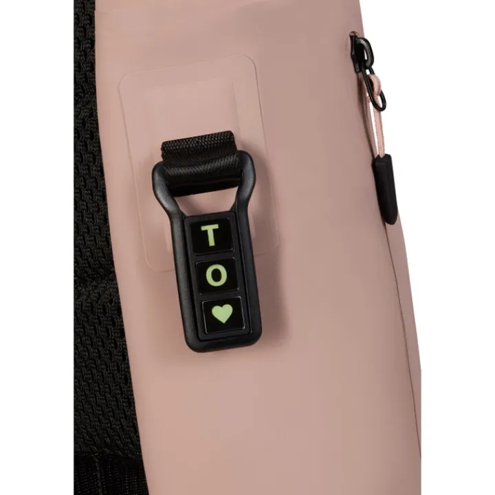 Kleine Rugzakken|Heren Rugzakken>Samsonite Coatify Biz Rolltop Backpack 14.1" rose