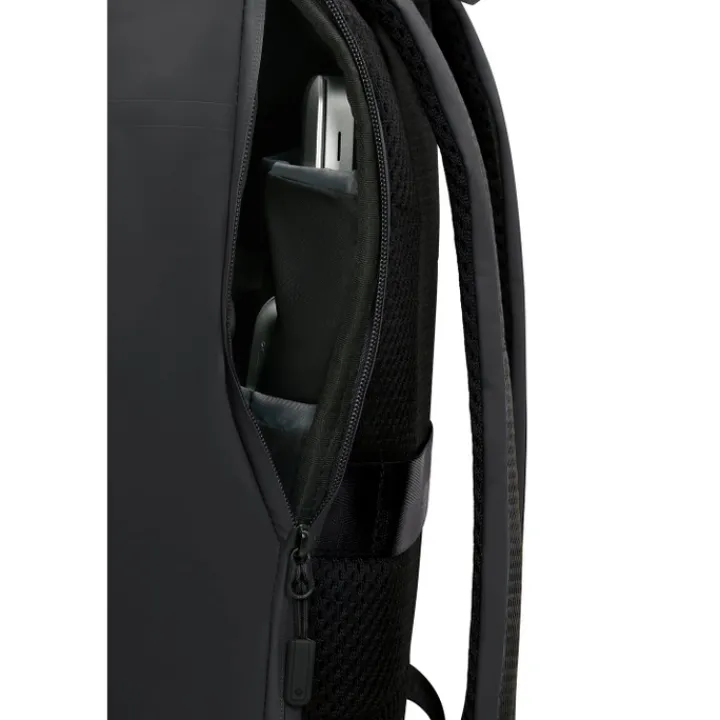 Kleine Rugzakken|Heren Rugzakken>Samsonite Coatify Biz Rolltop Backpack 14.1" black