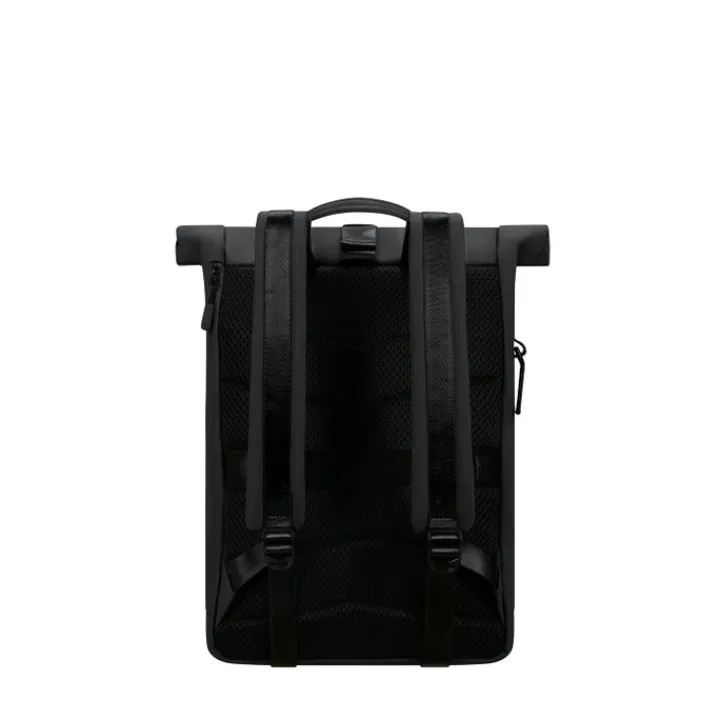 Kleine Rugzakken|Heren Rugzakken>Samsonite Coatify Biz Rolltop Backpack 14.1" black