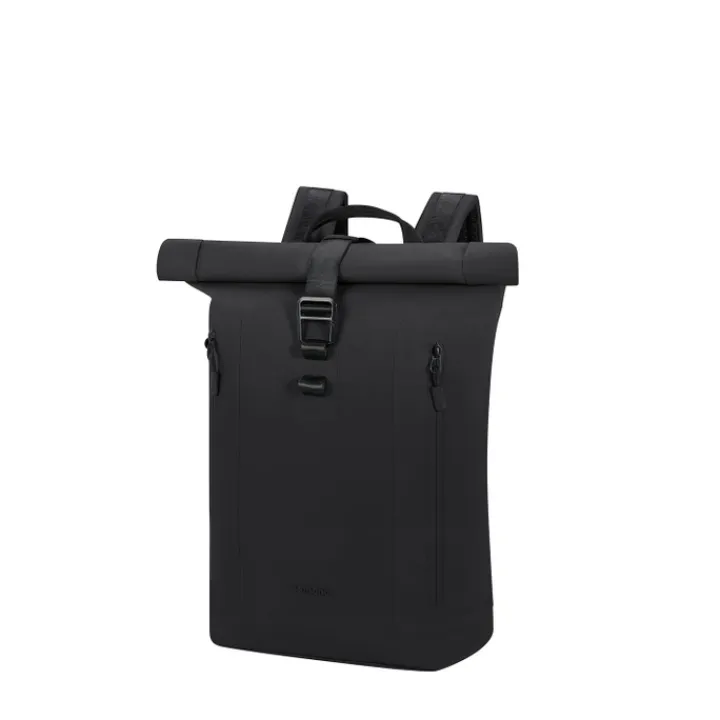 Kleine Rugzakken|Heren Rugzakken>Samsonite Coatify Biz Rolltop Backpack 14.1" black