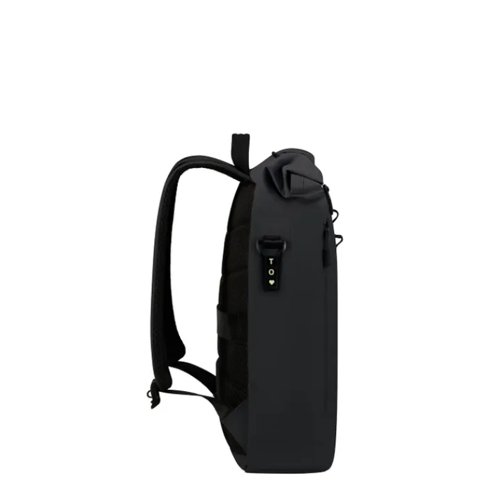 Kleine Rugzakken|Heren Rugzakken>Samsonite Coatify Biz Rolltop Backpack 14.1" black