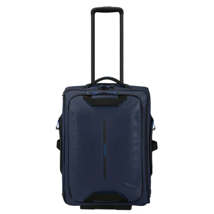 Rugzak Met Wieltjes|Handbagage Reistassen>Samsonite Ecodiver Duffle/Wheels 55 Backpack blue nights