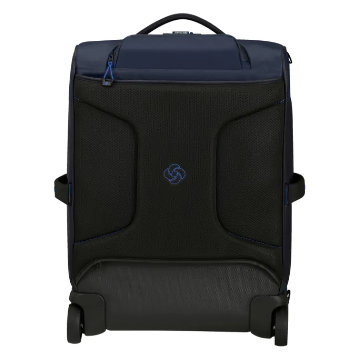 Rugzak Met Wieltjes|Handbagage Reistassen>Samsonite Ecodiver Duffle/Wheels 55 Backpack blue nights