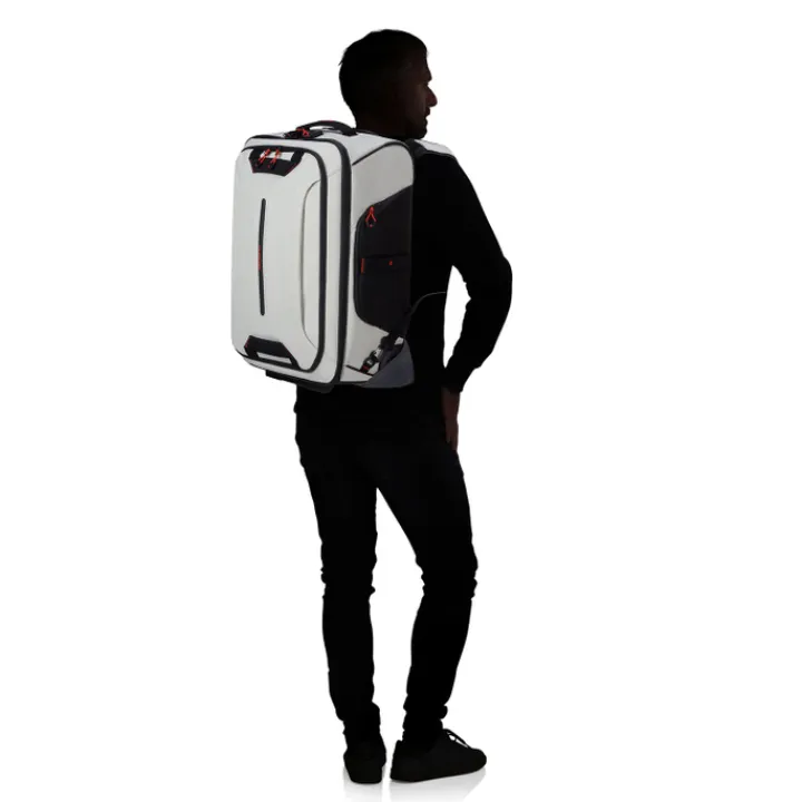 Rugzak Met Wieltjes|Handbagage Reistassen>Samsonite Ecodiver Duffle/Wheels 55 Backpack cloud white