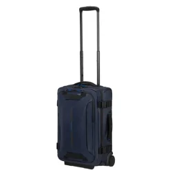 Handbagage Reistassen|Heren Reistassen>Samsonite Ecodiver Duffle/Wheels 55/35 blue nights