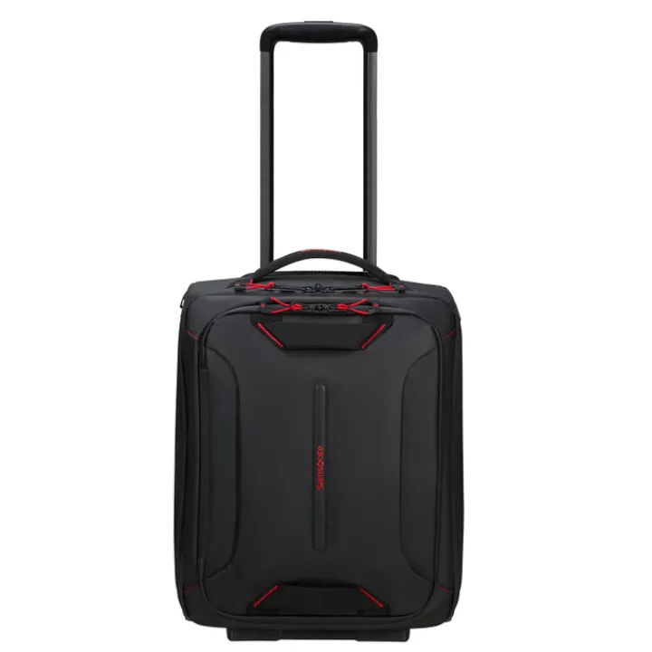 Transavia Trolleys|Handbagage Trolleys>Samsonite Ecodiver Duffle/Wheels Underseater black