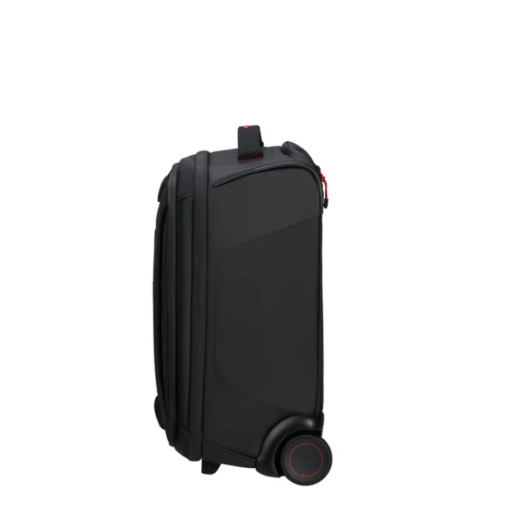 Transavia Trolleys|Handbagage Trolleys>Samsonite Ecodiver Duffle/Wheels Underseater black