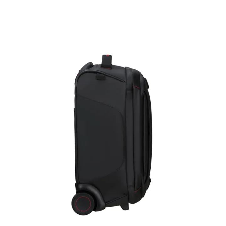 Transavia Trolleys|Handbagage Trolleys>Samsonite Ecodiver Duffle/Wheels Underseater black