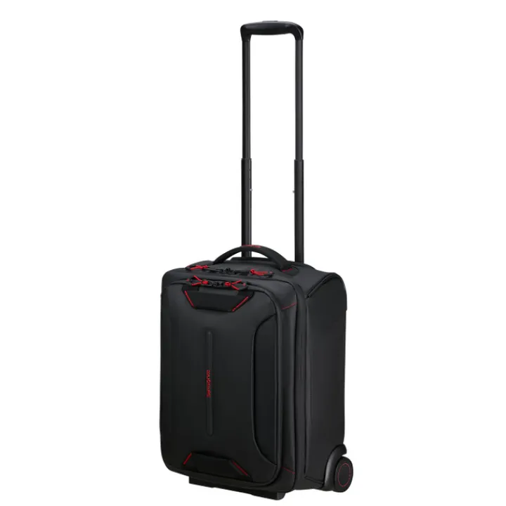 Transavia Trolleys|Handbagage Trolleys>Samsonite Ecodiver Duffle/Wheels Underseater black