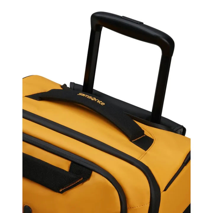 Transavia Trolleys|Handbagage Trolleys>Samsonite Ecodiver Duffle/Wheels Underseater yellow