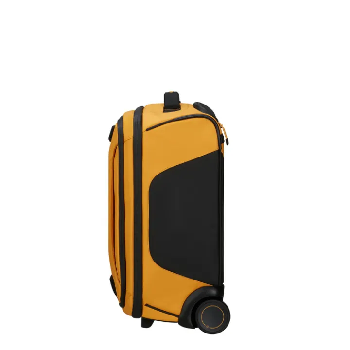 Transavia Trolleys|Handbagage Trolleys>Samsonite Ecodiver Duffle/Wheels Underseater yellow