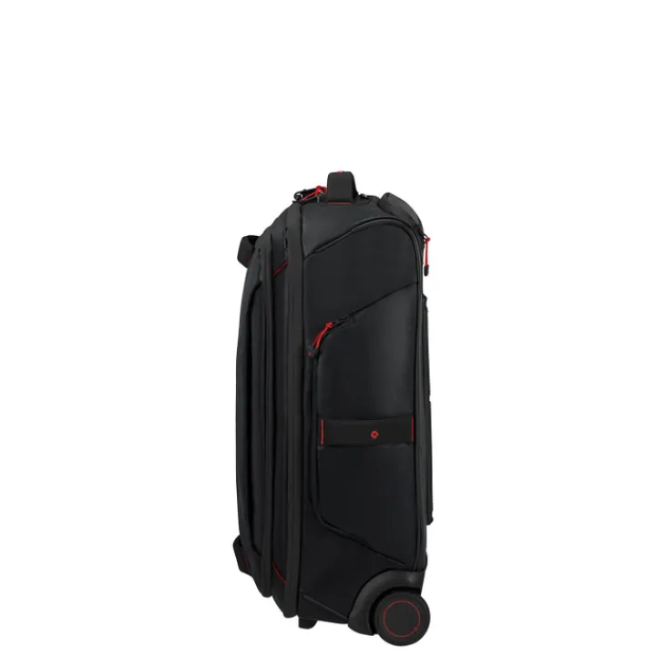 Handbagage Reistassen|Dames Reistassen>Samsonite Ecodiver Duffle/Wheels 55 black