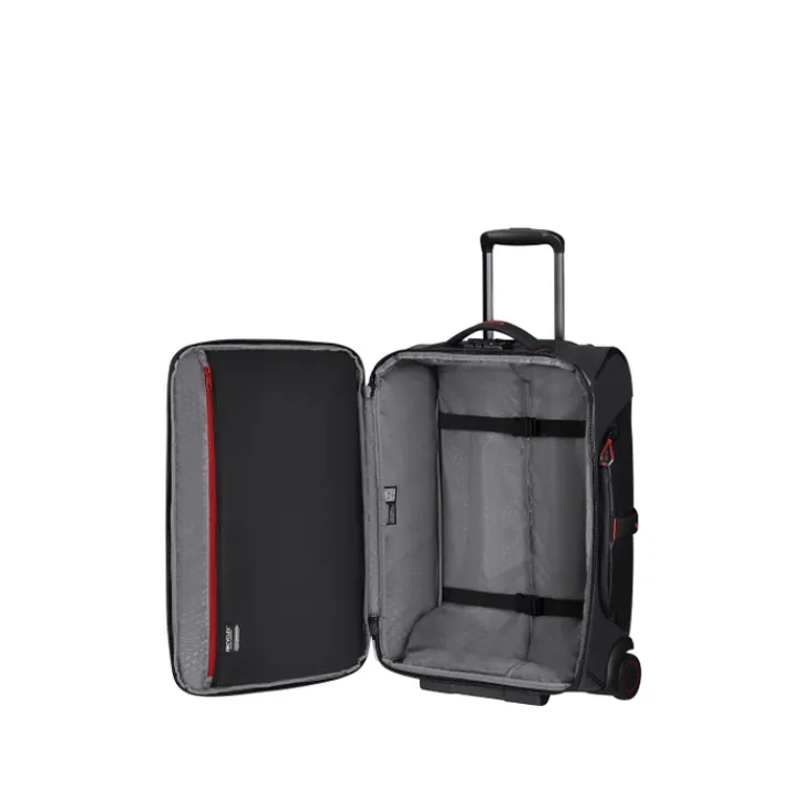 Handbagage Reistassen|Dames Reistassen>Samsonite Ecodiver Duffle/Wheels 55 black