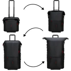 Grote Reistassen|Heren Reistassen>Samsonite Ecodiver Foldable Wheeled Duffle 4-In-1 climbing ivy