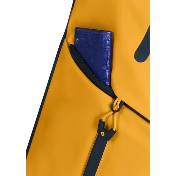 Heren Reistassen|Dames Reistassen>Samsonite Ecodiver Foldable Duffle/Wheels 4-IN-1 yellow