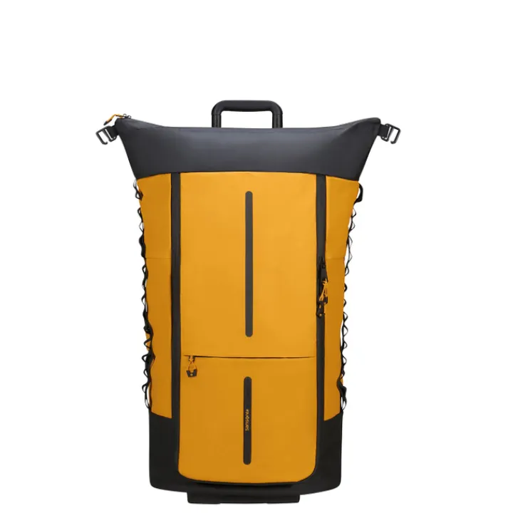 Heren Reistassen|Dames Reistassen>Samsonite Ecodiver Foldable Duffle/Wheels 4-IN-1 yellow