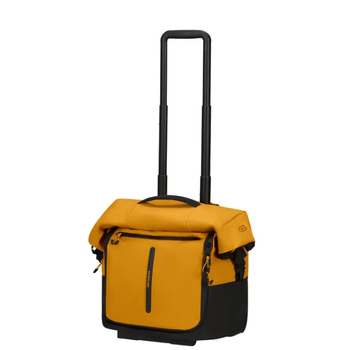 Heren Reistassen|Dames Reistassen>Samsonite Ecodiver Foldable Duffle/Wheels 4-IN-1 yellow