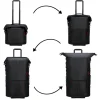 Grote Reistassen|Heren Reistassen>Samsonite Ecodiver Foldable Duffle/Wheels 4-IN-1 black