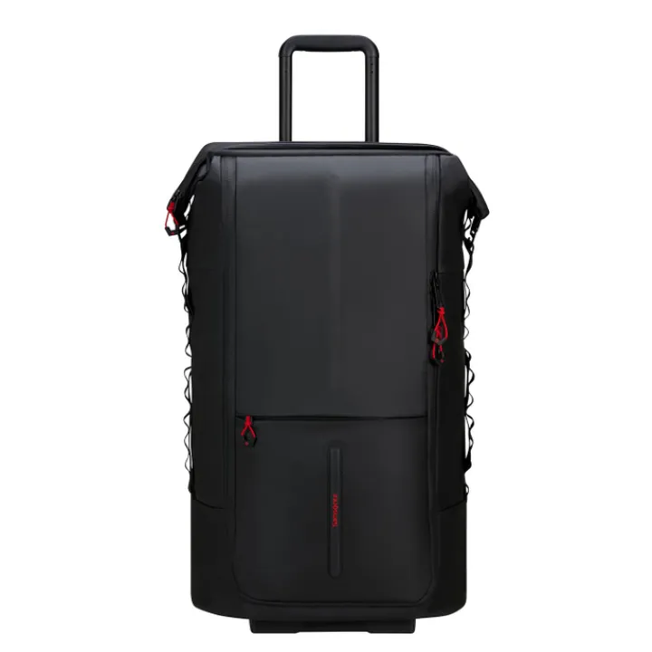 Grote Reistassen|Heren Reistassen>Samsonite Ecodiver Foldable Duffle/Wheels 4-IN-1 black