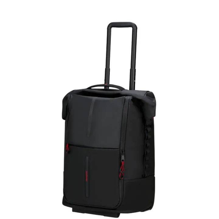 Grote Reistassen|Heren Reistassen>Samsonite Ecodiver Foldable Duffle/Wheels 4-IN-1 black