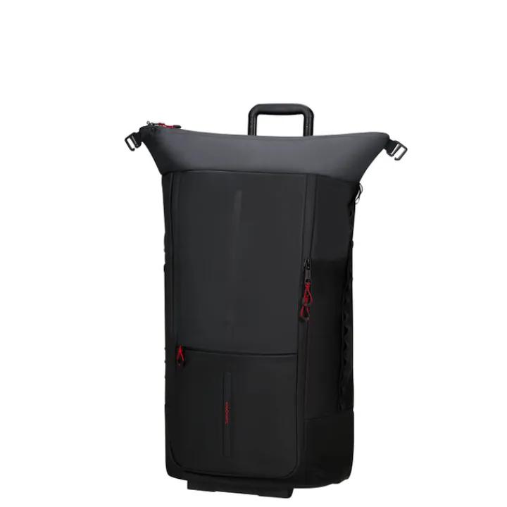 Grote Reistassen|Heren Reistassen>Samsonite Ecodiver Foldable Duffle/Wheels 4-IN-1 black