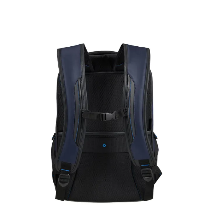 Kleine Rugzakken|Heren Rugzakken>Samsonite Ecodiver Laptop Backpack M USB blue nights