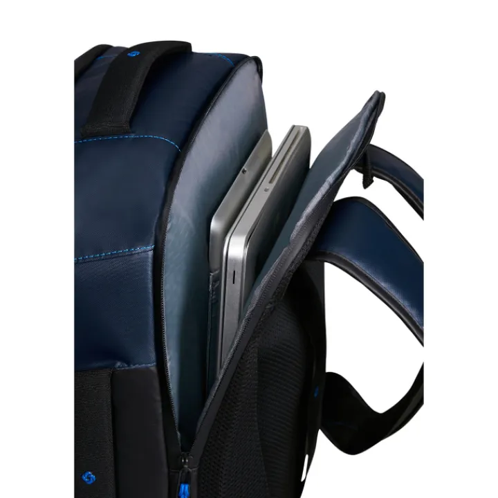Handbagage Reistassen|Heren Reistassen>Samsonite Ecodiver Laptop Backpack M Underseater blue nights