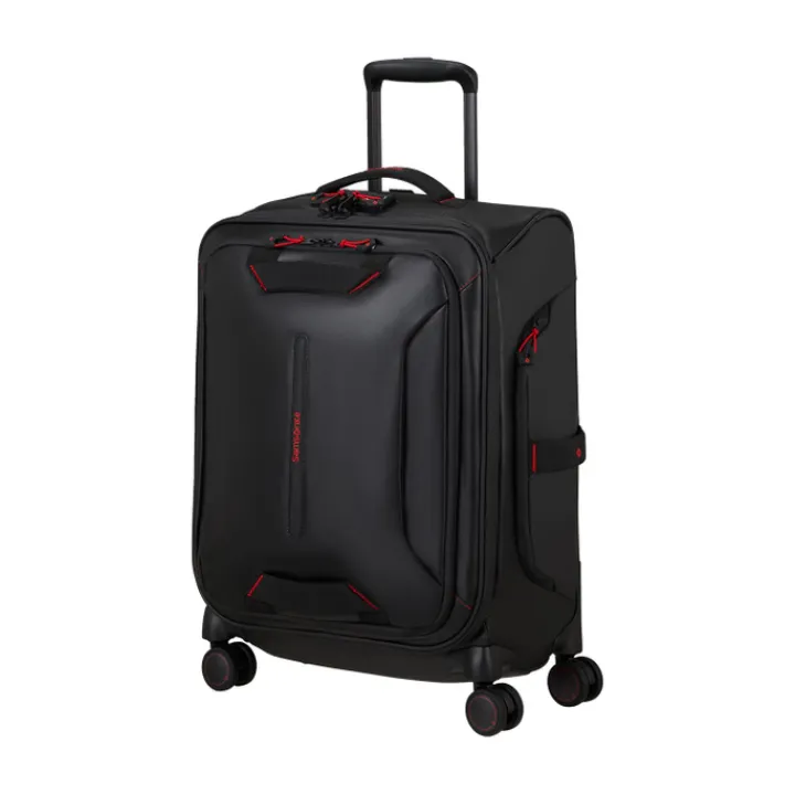 Transavia Trolleys|Handbagage Trolleys>Samsonite Ecodiver Spinner Duffle 55 black